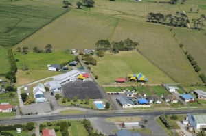 Awanui School Areial photo